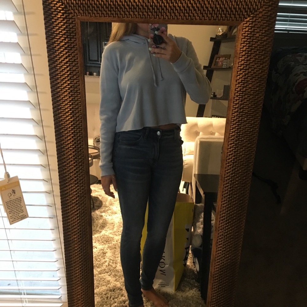 Cropped hoodie
